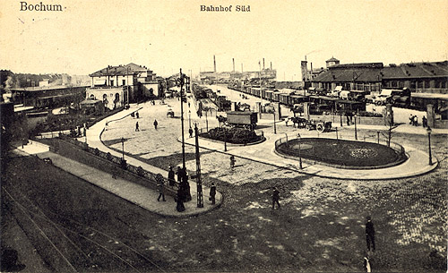 Bochumer Bahnhof S�d 1910