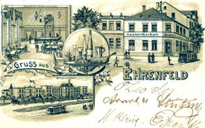 Gasthaus Brenkens Gasthaus von J. Brenkens um 1900