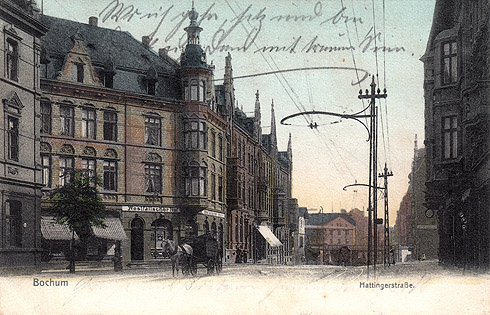 Hattinger Stra�e mit Westf�lischer Hof
