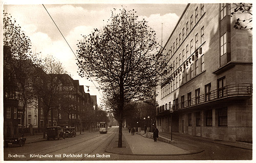 Parkhotel Haus Rechen mit Knigsallee