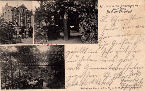 Gaststätte Panzergrotte von 1905