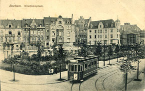 Westfalenplatz um 1910